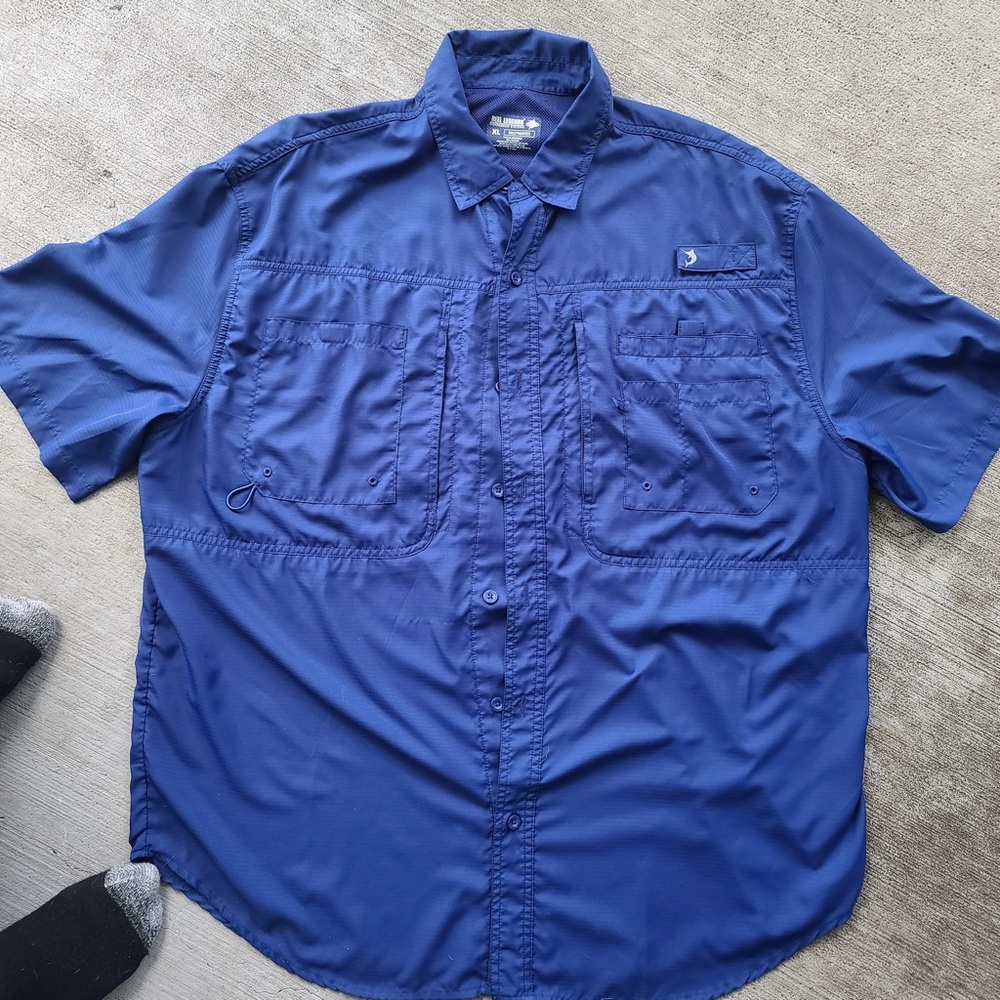 Reel Legends vented fishing shirt